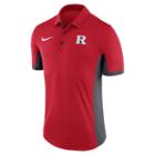 Men's Nike Rutgers Scarlet Knights Dri-fit Polo, Size: Small, Red