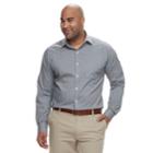 Big & Tall Van Heusen Traveler Classic-fit Stretch No-iron Button-down Shirt, Men's, Size: 3xl Tall, Black