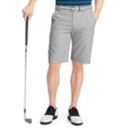 Men's Izod Solid Microfiber Performance Golf Shorts, Size: 30, Dark Grey