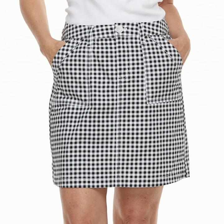 Women's Croft & Barrow&reg; Twill Skort, Size: 18, Oxford