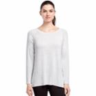 Women's Jockey Sport Tech Sweater Tunic, Size: Medium, Med Grey
