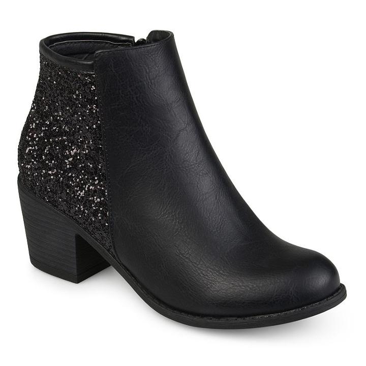 Journee Collection Noble Women's Ankle Boots, Size: 7.5, Black