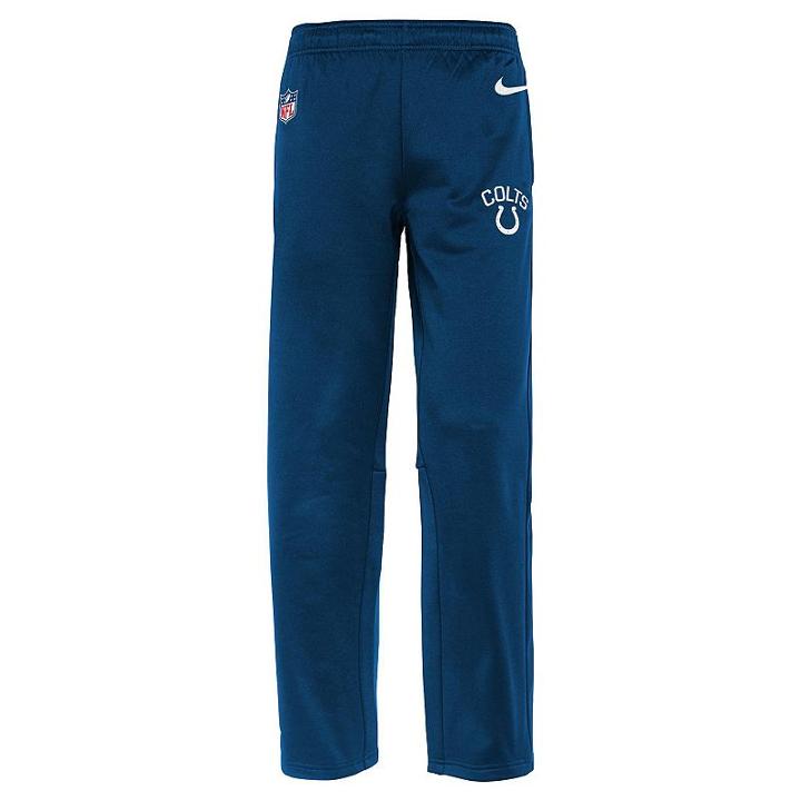 Boys 8-20 Nike Indianapolis Colts Circuit Therma-fit Pants, Boy's, Size: L(14/16), Med Blue