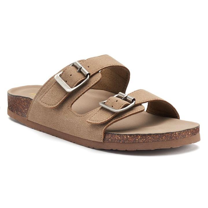 Madden Nyc Breckk Women's Sandals, Girl's, Size: Medium (10), Lt Beige