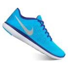 Nike Flex 2016 Run Women's Running Shoes, Size: 8.5, Blue