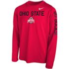 Boys 8-20 Nike Ohio State Buckeyes Legend Core Tee, Size: S 8, Red