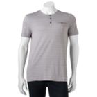 Big & Tall Rock & Republic Classic-fit Textured Henley, Men's, Size: 3xl, Med Grey