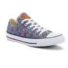 Converse, Women's Chuck Taylor All Star Denim Floral Shoes, Adult Unisex, Size: M7w9, White