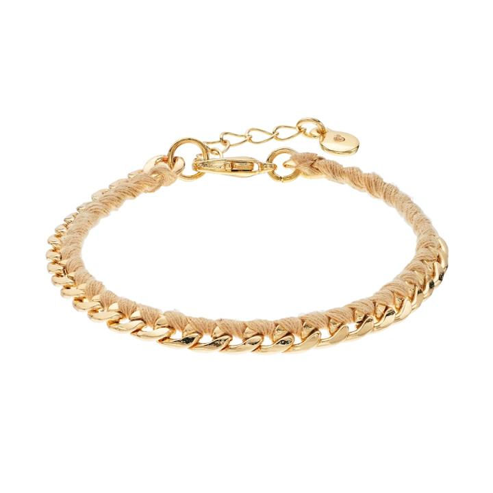 Lc Lauren Conrad Thread Wrapped Curb Chain Bracelet, Women's, Multicolor