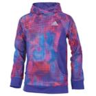 Girls 7-16 Adidas Euphoric Hoodie, Size: Large, Purple Dots