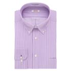 Men's Izod Solid Twill Regular-fit Button-down Collar Dress Shirt, Size: 14.5-32/33, Purple