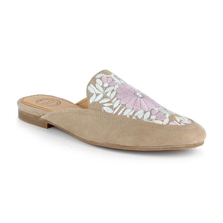 Dolce By Mojo Moxy Hanna Women's Slip-on Shoes, Size: Medium (7.5), Beig/green (beig/khaki)