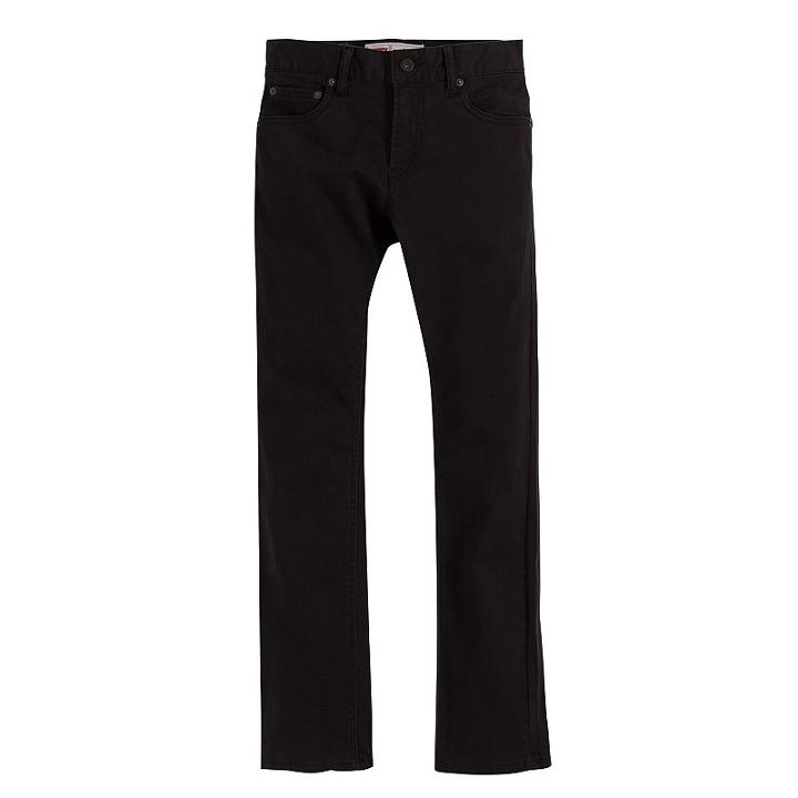 Boys 8-20 Levi's&reg; 511&trade; Sueded Twill Pants, Boy's, Size: 14, Black