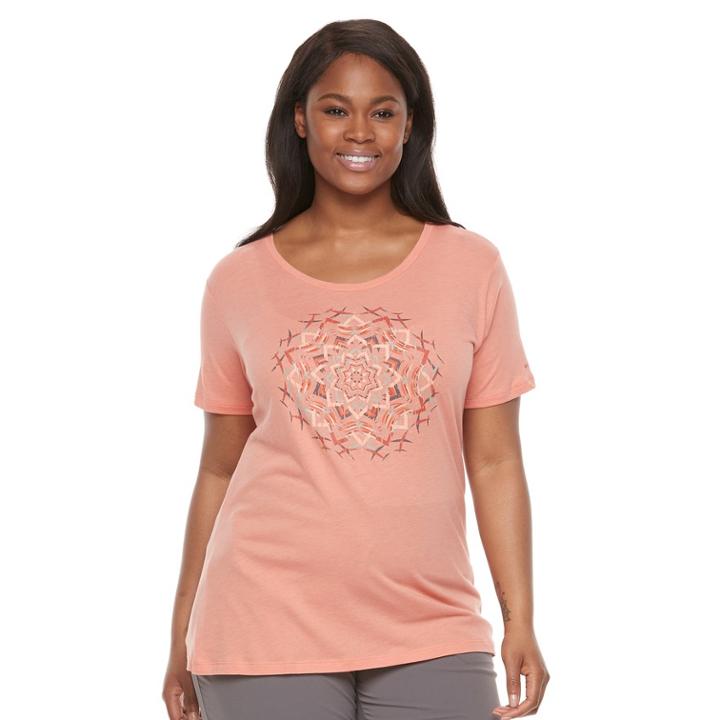 Plus Size Columbia Fairhaven Park Graphic Tee, Women's, Size: 1xl, Orange