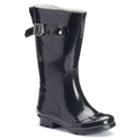 Western Chief Classic Tall Girls' Waterproof Rain Boots, Girl's, Size: 12, Black