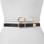 Women's Apt. 9&reg; Keeper 2-for-1 Belt Set, Size: Large, Oxford
