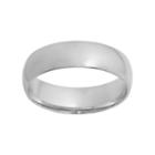 Sterling Silver Wedding Band, Adult Unisex, Size: 14