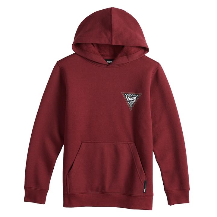 Boys 8-20 Vans By Triangular Pull-over Hoodie, Size: Xl, Med Brown