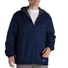 Men's Dickies Fleece-lined Hooded Jacket, Size: Xl, Dark Blue