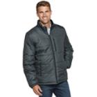 Men's Zeroxposur Flex Quilted Puffer Jacket, Size: Medium, Grey (charcoal)