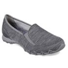 Skechers Relaxed Fit Bikers Lounger Women's Slip-on Shoes, Size: 7, Dark Grey