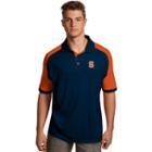 Men's Antigua Syracuse Orange Century Polo, Size: 3xl, Blue (navy)