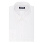 Big & Tall Chaps Regular Fit Non Iron Stretch Button-down Collar Dress Shirt, Men's, Size: 18.5 32/3b, White