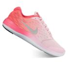 Nike Lunarstelos Grade School Girls' Shoes, Girl's, Size: 5, Dark Red
