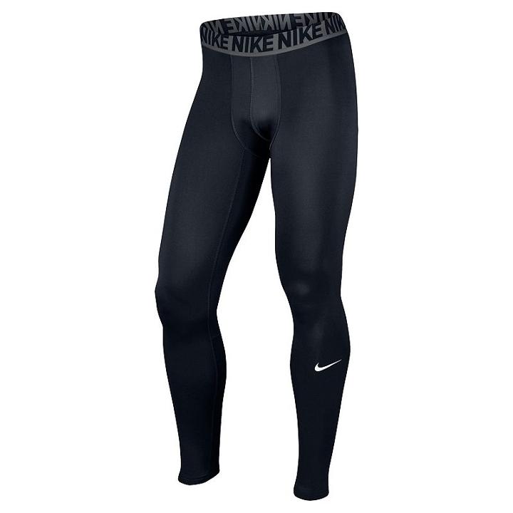 Men's Nike Dri-fit Base Layer Compression Warm Tights, Size: Xl, Grey (charcoal)