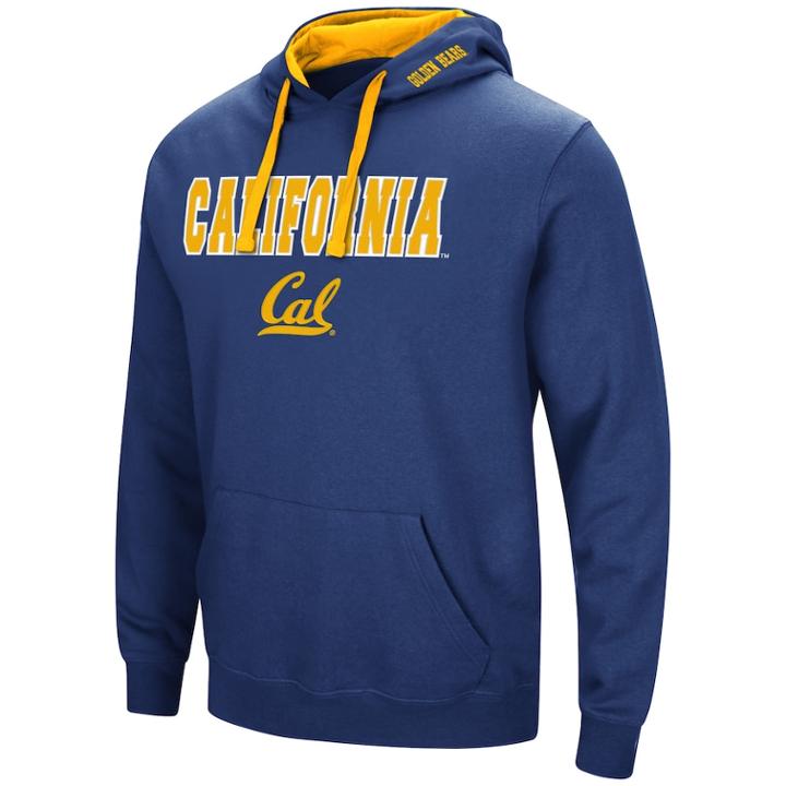 Men's Cal Golden Bears Pullover Fleece Hoodie, Size: Large, Dark Blue