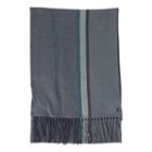 Men's Haggar Woven Striped Scarf, Blue (navy)
