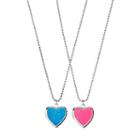 Girls 4-16 2-pc. Heart Best Friends Locket Necklace Set, Multicolor