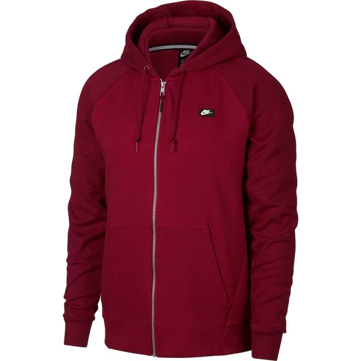 Men's Nike Optic Full-zip Hoodie, Size: Medium, Brt Pink
