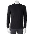 Men's Grand Slam Classic-fit Solid Airflow Performance Mockneck Pullover, Size: Large, Oxford