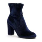 Candie's&reg; Fans Women's High Heel Ankle Boots, Size: Medium (9), Blue