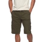 Men's Rawx Regular-fit Belted Cargo Shorts, Size: 38, Med Purple