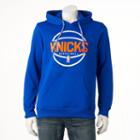 Men's Adidas New York Knicks New Ball Hoodie, Size: Medium, Blue