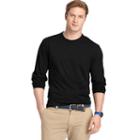 Big & Tall Izod Solid Mock-layer Tee, Men's, Size: 3xl Tall, Black