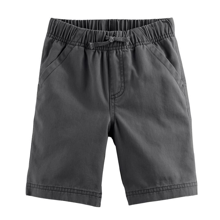 Boys 4-10 Jumping Beans&reg; Pull On Shorts, Size: 7x, Med Grey