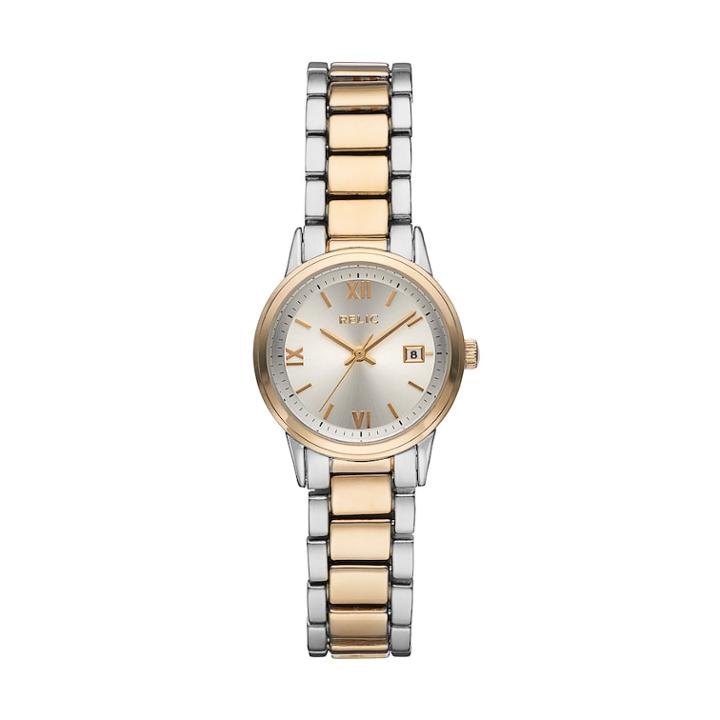 Relic Women's Dylan Two Tone Watch, Size: Small, Silver
