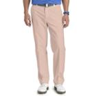 Men's Izod Newport Oxford Straight-fit Pants, Size: 32x30, Dark Red