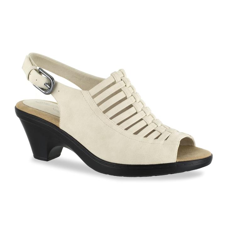 Easy Street Katerina Women's Slingback Mules, Size: Medium (8.5), Lt Beige