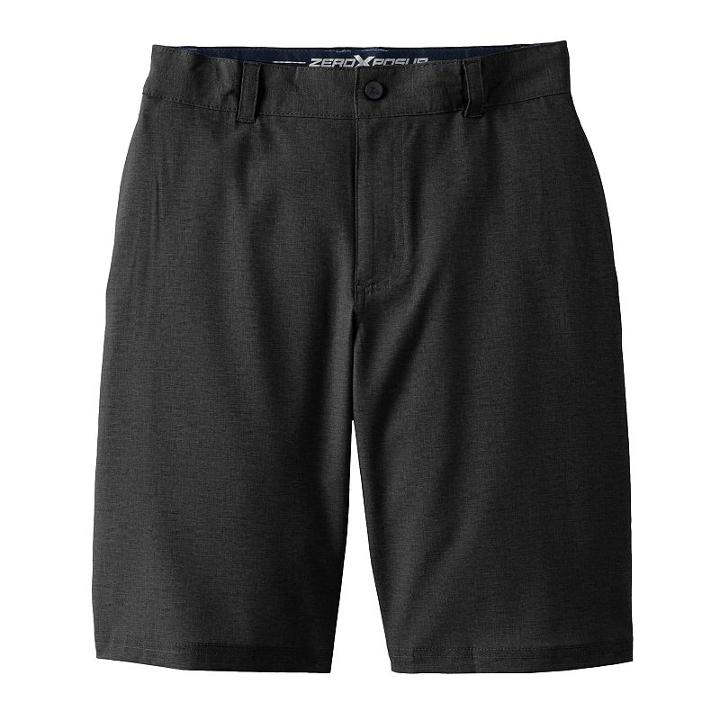 Boys 8-20 Zeroxposur Magnum Performance Skate Shorts, Boy's, Size: 12, Grey (charcoal)