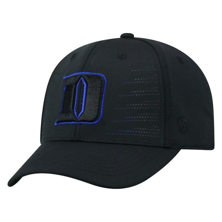 Adult Top Of The World Duke Blue Devils Dazed Performance Cap, Men's, Black