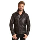 Big & Tall Excelled Leather Moto Jacket, Men's, Size: 4xb, Black