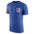 Men's Nike Kentucky Wildcats Player Pocket Tee, Size: Small, Dark Blue