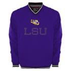 Men's Franchise Club Lsu Tigers Trainer Windshell Pullover, Size: 3xl, Purple