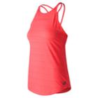Women's New Balance Transform Luxe Strappy Tank, Size: Large, Lt Orange