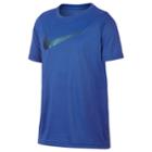 Boys 8-20 Nike Knurling Dri-fit Tee, Size: Large, Blue