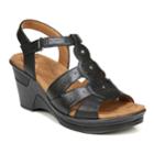 Naturalsoul By Naturalizer Rynda Women's Wedge Sandals, Size: 5.5 Med, Black